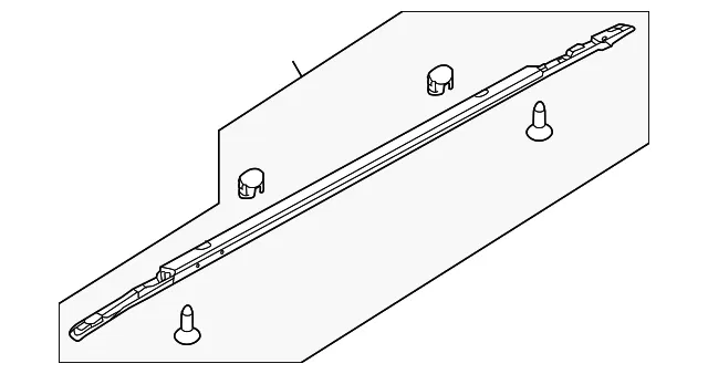 Roof Rack - Driver's Side (LH) - Kia (87270-B2000)