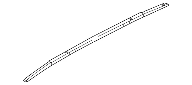 Roof Rail - Passenger Side (RH) - Kia (87280-C6500)