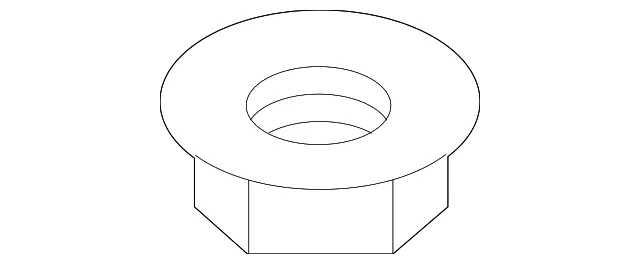 Roof Rail Nut - Kia (87294-P2000)