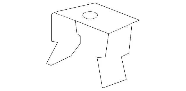Roof Rail Retainer Clip - Kia (87297-1C000)
