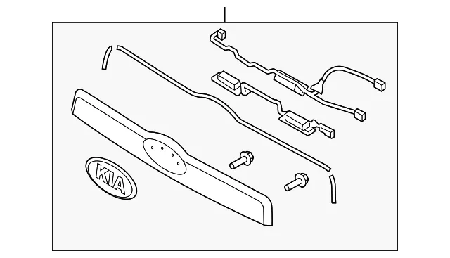 Molding Assembly - Kia (87310-2J530-DS)