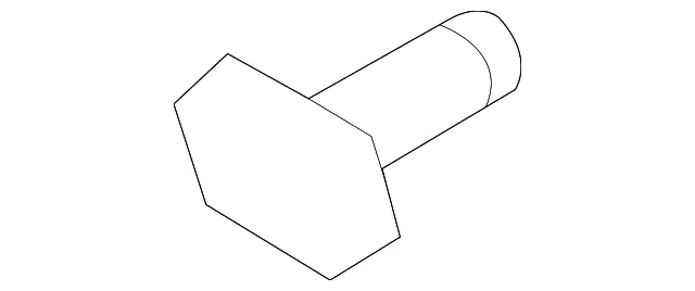 Molding Assembly Bolt - Kia (87313-3R500)