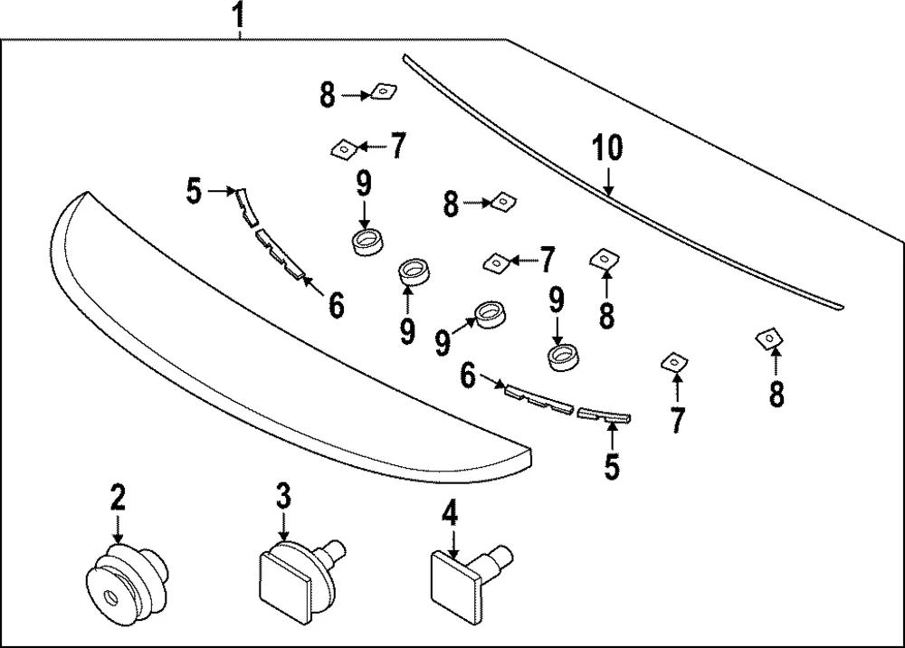 Molding Pad - Kia (87318-L3000)