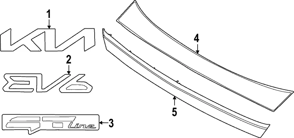 Lower Molding - Kia (87370-XG500)