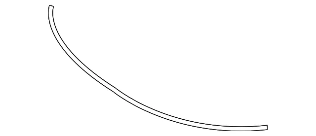 Trim Molding Seal - Kia (87375-2P500)