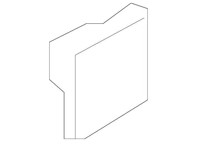 Lower Molding Clip - Kia (87378-3R000)