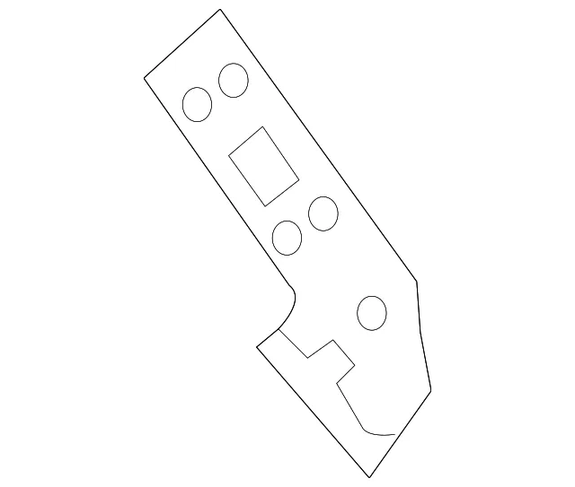 Applique Panel Bracket - Driver's Side (LH) - Kia (87387-3T000)