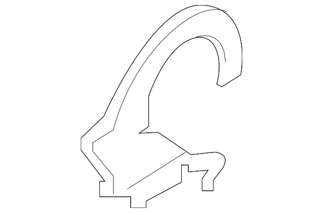 Hinge Cover - Passenger Side (RH) - Nissan (87405-4BU0B)