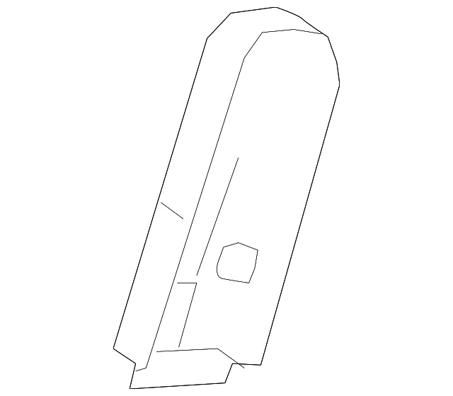 Seat Latch Cover - Nissan (87405-EZ10B)
