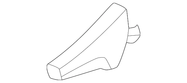 Seat Back Recliner Adjustment Handle Cap - Nissan (87468-6CA0A)