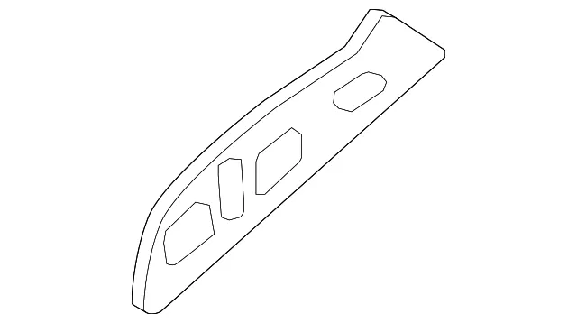 Seat Back Recliner Adjustment Handle - Nissan (87468-9FV0D)