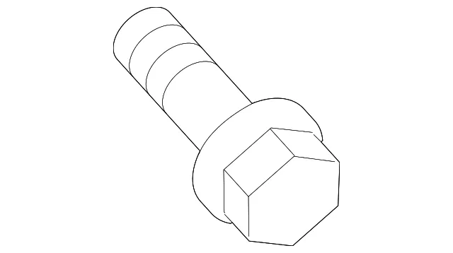 Mirror Assembly Bolt - Kia (87611-06301)