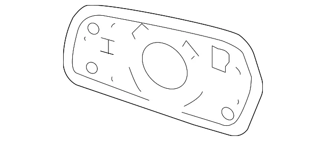 Mirror Glass - Kia (87611-2G410)