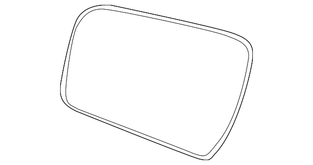 Mirror Glass - Driver's Side (LH) - Kia (87611-2K121)