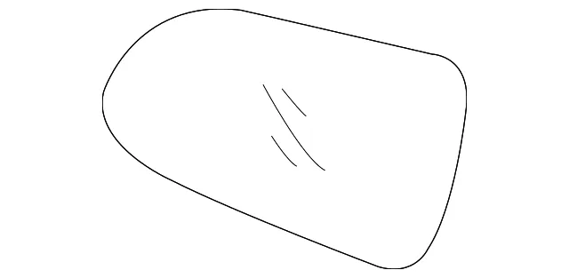 Mirror Glass - Driver's Side (LH) - Kia (87611-3R700)
