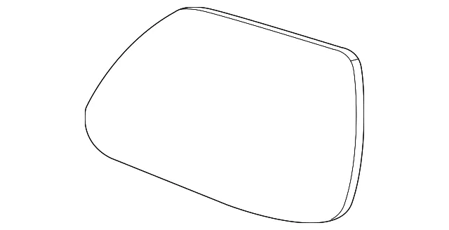 Mirror Glass - Kia (87611-AT090)
