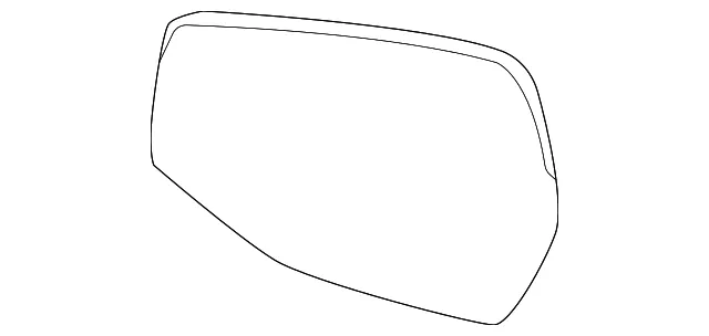 Mirror Glass - Kia (87611-P1030)