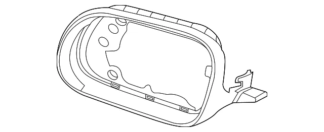 Glass Frame - Kia (87615-K0000)