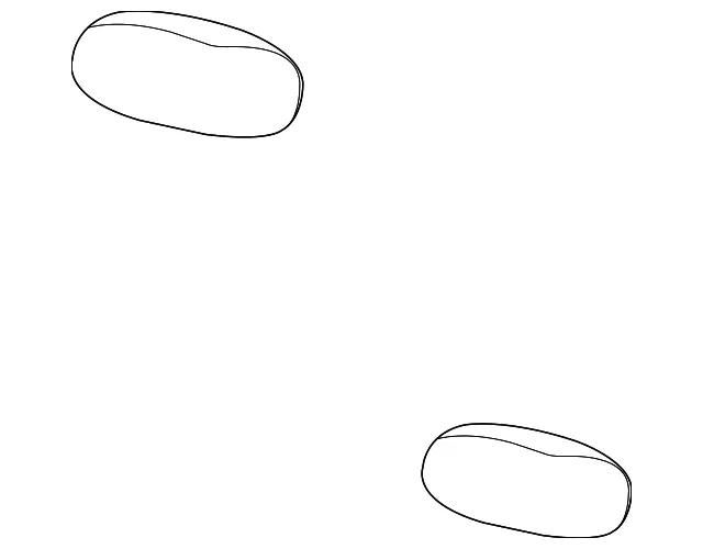 Mirror Cover - Driver's Side (LH) - Kia (87616-1M100)
