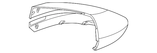 Mirror Cover - Kia (87616-P1000)
