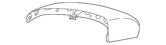 Door Mirror Cover - Kia (87616-Q5010)