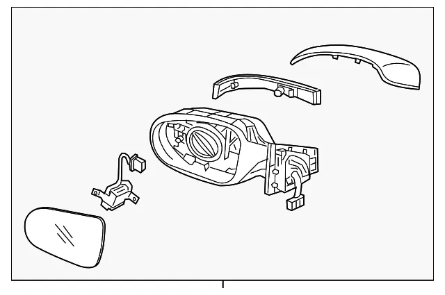 Mirror Motor - Passenger Side (RH) - Kia (87620-C6020)