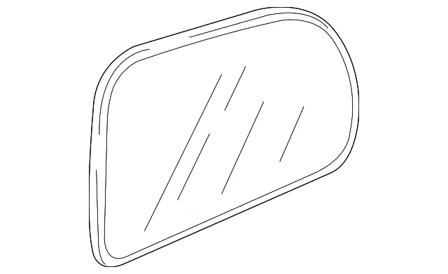 Mirror Glass - Passenger Side (RH) - Kia (87621-1F201)