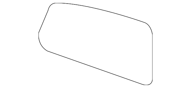 Mirror Glass - Passenger Side (RH) - Kia (87621-1G710)