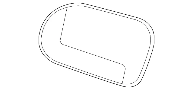 Mirror Glass - Kia (87621-K0200)