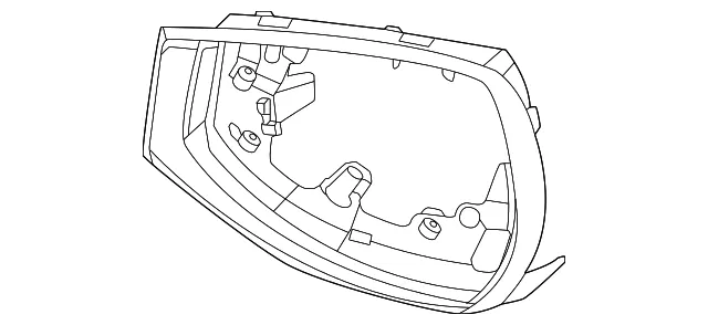Mirror Housing - Kia (87625-P1000)
