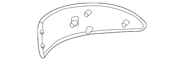 Mirror Cover - Passenger Side (RH) - Kia (87626-3T000)