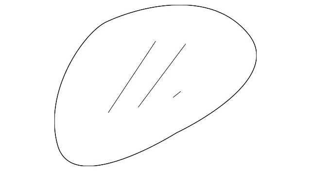 Mirror Glass - Passenger Side (RH) - Kia (87626-FD100)