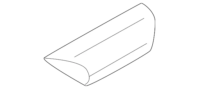Side Molding - Passenger Side (RH) - Kia (87711-FD000XX)