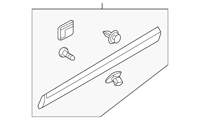 Body Side Molding - Kia (87721-C6000)