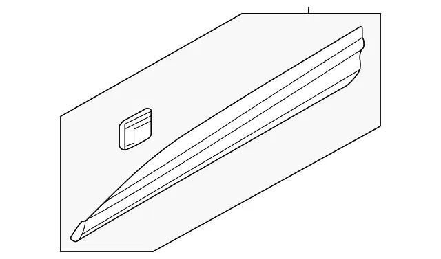 Body Side Molding - Kia (87722-P1100)