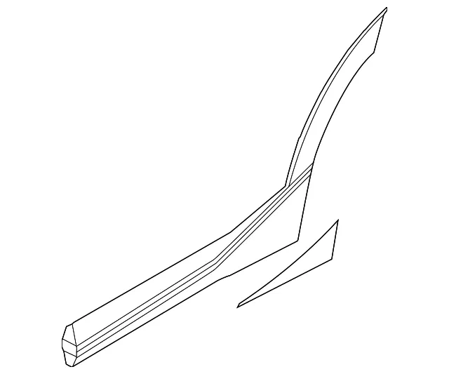 Lower Molding - Kia (87731-CVDA0)