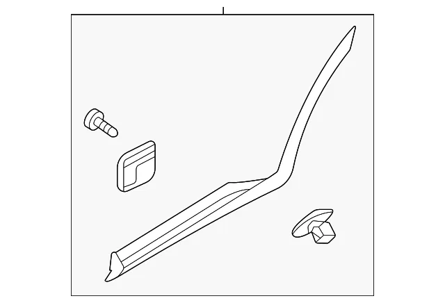 Body Side Molding - Kia (87732-P2300)