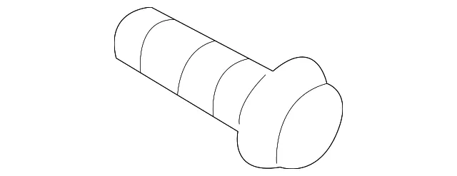 Body Side Molding Bolt - Kia (87734-3E000)