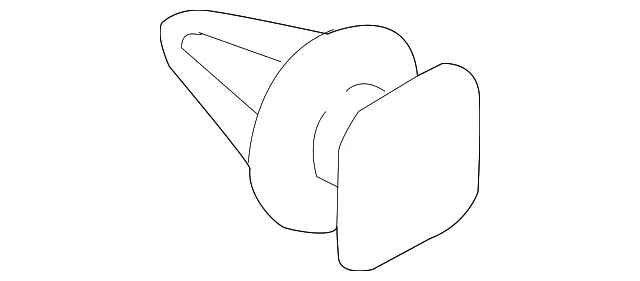 Body Side Molding Retainer - Kia (87735-3E000)