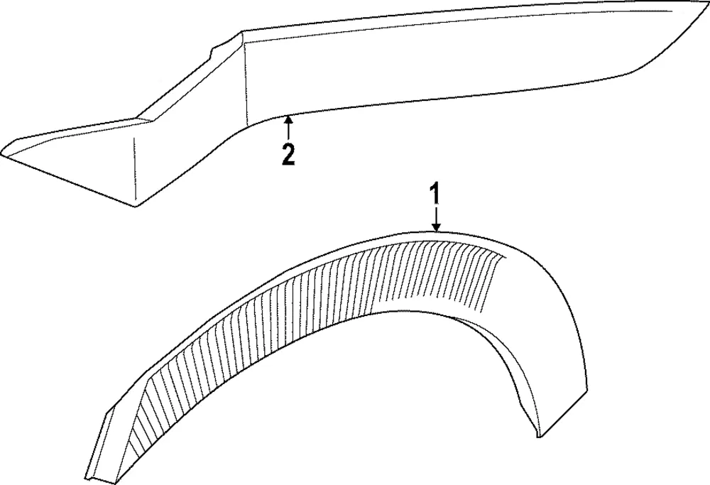 Quarter Trim Assembly - Kia (87742-XG210)