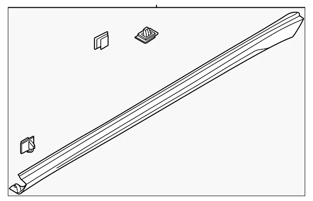 Rocker Molding - Kia (87751-Q5000)