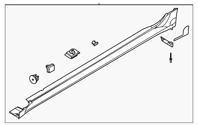 Rocker Molding - Kia (87752-L2000)