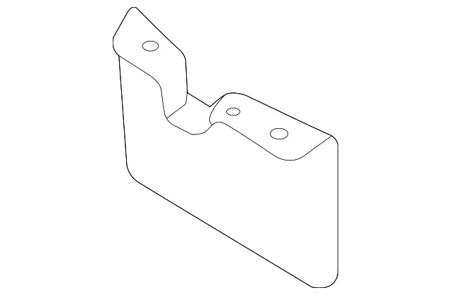 Deflector - Driver's Side (LH) - Kia (87755-3W000)