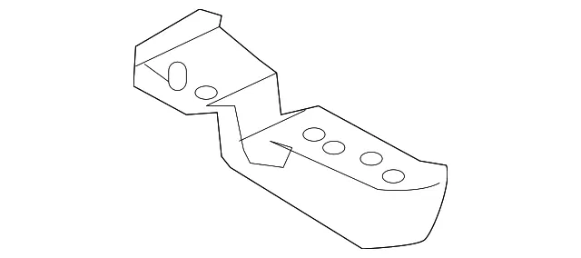 Deflector - Driver's Side (LH) - Kia (87755-G5000)