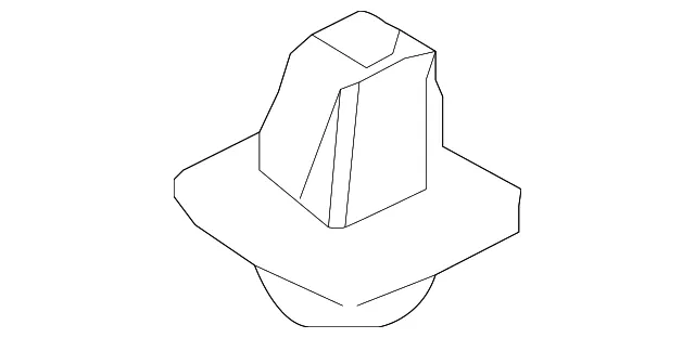 Rocker Molding Grommet - Kia (87759-3R000)