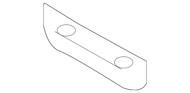Deflector - Driver's Side (LH) - Kia (87765-D4000)