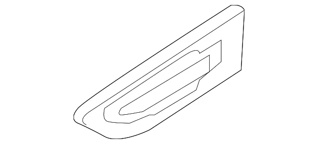 Trim Molding - Passenger Side (RH) - Kia (87772-2K000)
