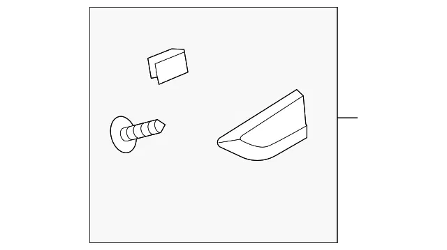 Upper Molding - Kia (877F2-P2500)