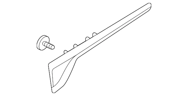 Upper Molding - Kia (877G2-R5500FMP)