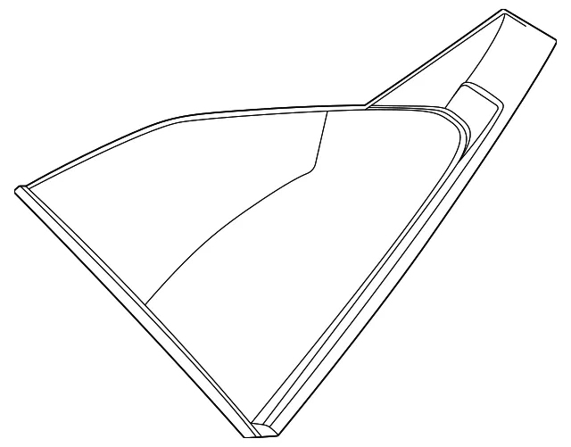 Quarter Glass - Kia (87810-Q5220)